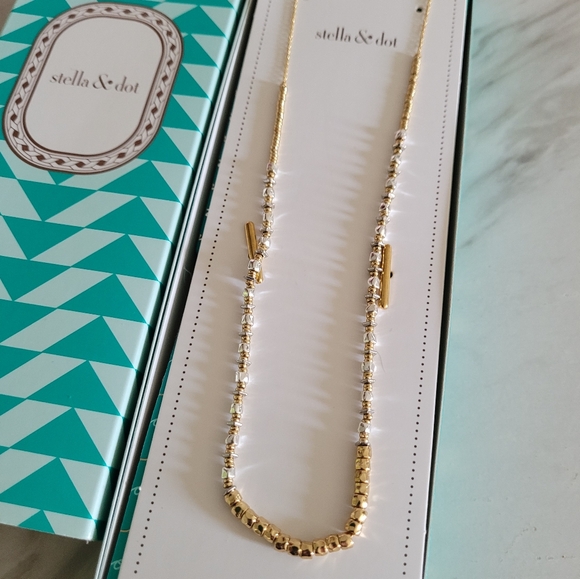 🆕 Stella & Dot 'Rhett' Lariat Necklace - Picture 2 of 7